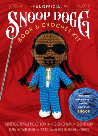 Cover image for 9780785846802 - Unofficial Snoop Dogg Book and Crochet Kit