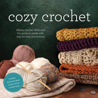 Cover image for 9780785847236 - Cozy Crochet Kit