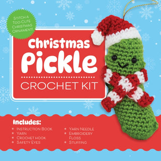 Supplemental image for 9780785847762 - Christmas Pickle Crochet Kit
