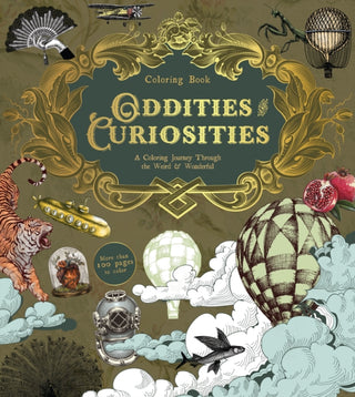 Cover image for 9780785848738 - Oddities & Curiosities Coloring Book