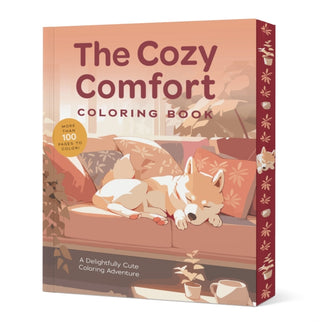 Cover image for 9780785848776 - The Cozy Comfort Coloring Book