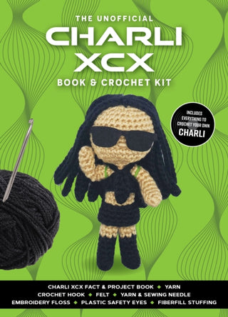 Cover image for 9780785849001 - Unofficial Charli XCX Book and Crochet Kit