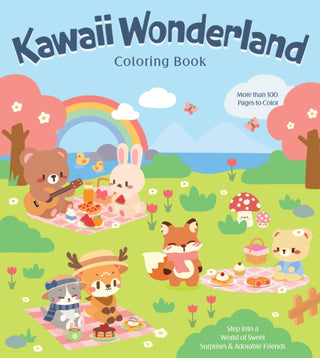 Cover image for 9780785849254 - Kawaii Wonderland Coloring Book
