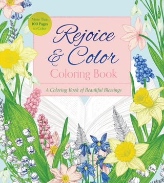 Cover image for 9780785849285 - Rejoice & Color Coloring Book