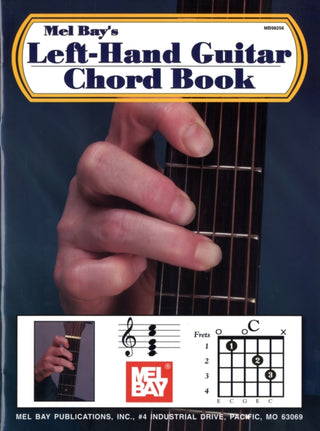 Cover image for 9780786635740 - Left-Hand Guitar Chord Book