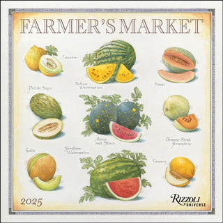 Cover image for 9780789344779 - Farmer's Market 2025 Wall Calendar