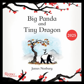 Cover image for 9780789345288 - Big Panda and Tiny Dragon 2025 Wall Calendar