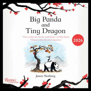 Cover image for 9780789348272 - Big Panda and Tiny Dragon 2026 Wall Calendar