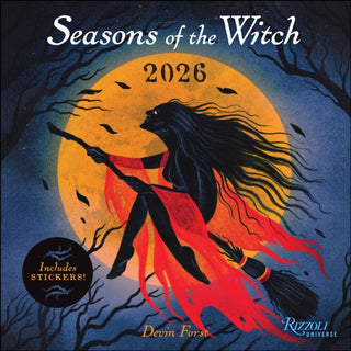 Cover image for 9780789348661 - Seasons of the Witch 2026 Wall Calendar (Includes Stickers)
