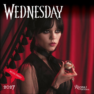 Cover image for 9780789349705 - Wednesday 2027 Wall Calendar (Includes Stickers)