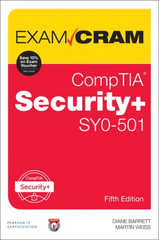 Cover image for 9780789759009 - CompTIA Security+ SY0-501 Exam Cram