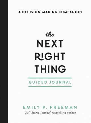 Cover image for 9780800739775 - The Next Right Thing Guided Journal