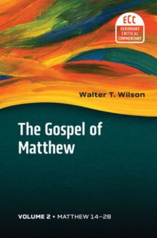 Cover image for 9780802881823 - The Gospel of Matthew, Vol. 2