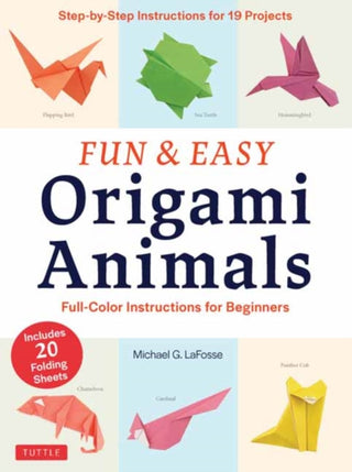 Cover image for 9780804851916 - Fun & Easy Origami Animals