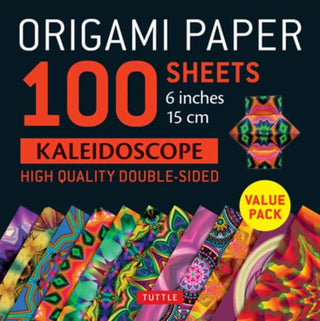 Cover image for 9780804852173 - Origami Paper 100 sheets Kaleidoscope 6" (15 cm)