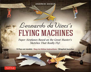 Cover image for 9780804852241 - Leonardo da Vinci's Flying Machines Kit