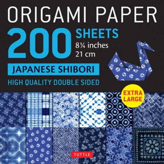Cover image for 9780804853156 - Origami Paper 200 sheets Japanese Shibori 8 1/4" (21 cm)