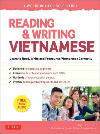 Cover image for 9780804853347 - Reading & Writing Vietnamese: A Workbook for Self-Study