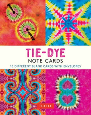 Cover image for 9780804853590 - Tie-Dye, 16 Note Cards