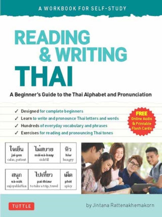 Cover image for 9780804853798 - Reading & Writing Thai: A Workbook for Self-Study