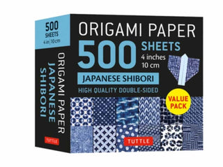 Cover image for 9780804854245 - Origami Paper 500 sheets Japanese Shibori 4" (10 cm)