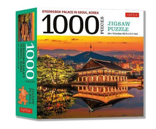 Cover image for 9780804854474 - Gyeongbok Palace in Seoul Korea - 1000 Piece Jigsaw Puzzle