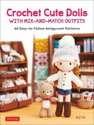 Cover image for 9780804854511 - Crochet Cute Dolls with Mix-and-Match Outfits