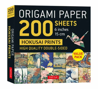 Supplemental image for 9780804854894 - Origami Paper 200 sheets Hokusai Prints 6" (15 cm)