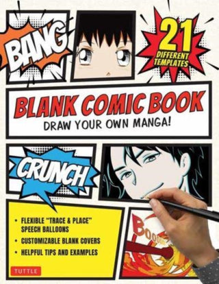Cover image for 9780804855877 - Blank Comic Book