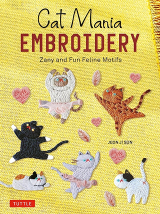 Supplemental image for 9780804856034 - Cat Mania Embroidery