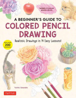 Cover image for 9780804856249 - A Beginner's Guide to Colored Pencil Drawing