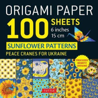 Cover image for 9780804856256 - Origami Paper 100 Sheets Sunflower Patterns 6" (15 cm)