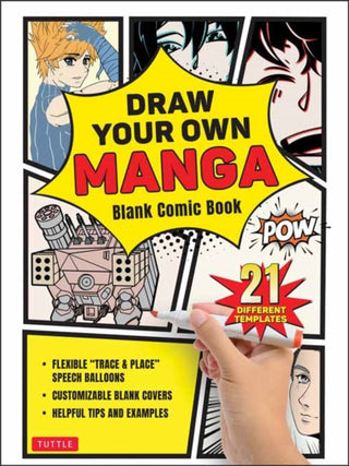 Cover image for 9780804856607 - Draw Your Own Manga