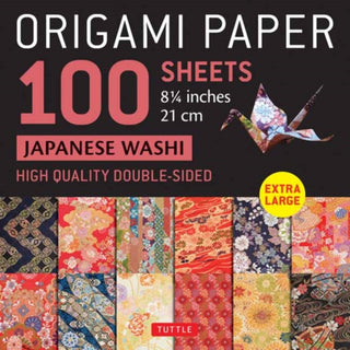 Cover image for 9780804856904 - Origami Paper 100 sheets Japanese Washi 8 1/4" (21 cm)