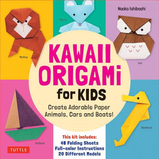 Cover image for 9780804857048 - Kawaii Origami for Kids Kit