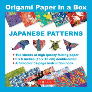 Cover image for 9780804857154 - Origami Paper in a Box - Japanese Patterns