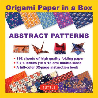 Cover image for 9780804857161 - Origami Paper in a Box - Abstract Patterns
