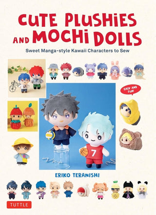 Cover image for 9780804857871 - Cute Plushies and Mochi Dolls