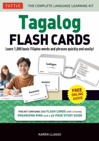 Cover image for 9780804858175 - Tagalog Flash Cards Kit