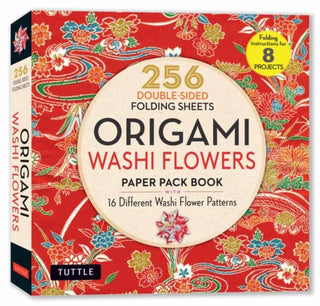 Cover image for 9780804858403 - Origami Washi Flowers Paper Pack Book