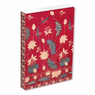 Cover image for 9780804859172 - Journal Sarong Buketan with Lotuses, Lined Paperback