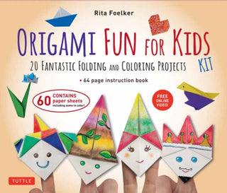 Cover image for 9780804859295 - Origami Fun for Kids Kit