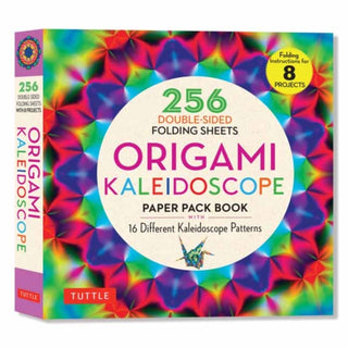 Cover image for 9780804859301 - Origami Kaleidoscope Paper Pack Book