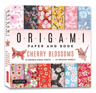 Cover image for 9780804859516 - Cherry Blossoms Origami Paper and Book