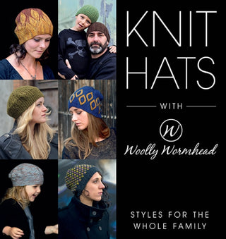 Supplemental image for 9780811739672 - Knit Hats with Woolly Wormhead