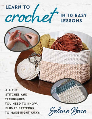 Cover image for 9780811770743 - Learn to Crochet in 10 Easy Lessons