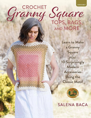 Cover image for 9780811775328 - Crochet Granny Square Tops, Bags and More
