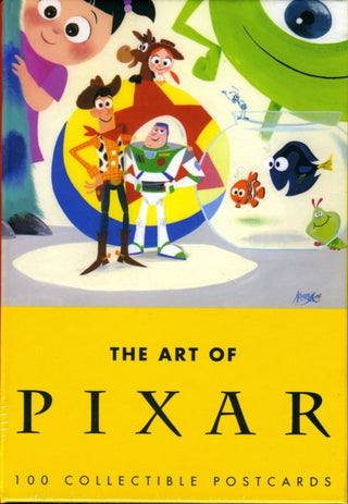 Cover image for 9780811849555 - Art of Pixar Animation Studios Postcards