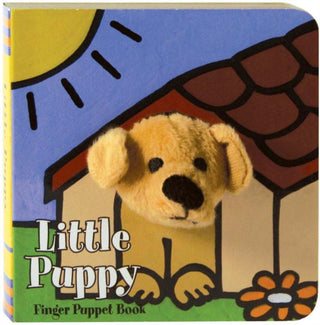 Cover image for 9780811857710 - Little Puppy: Finger Puppet Book