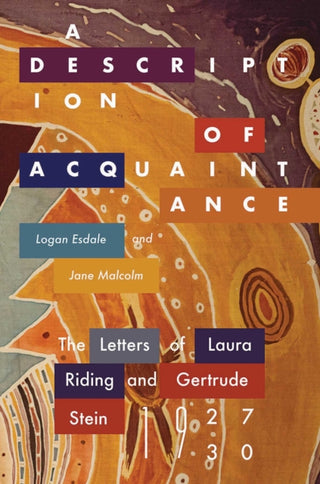 Cover image for 9780826368058 - A Description of Acquaintance